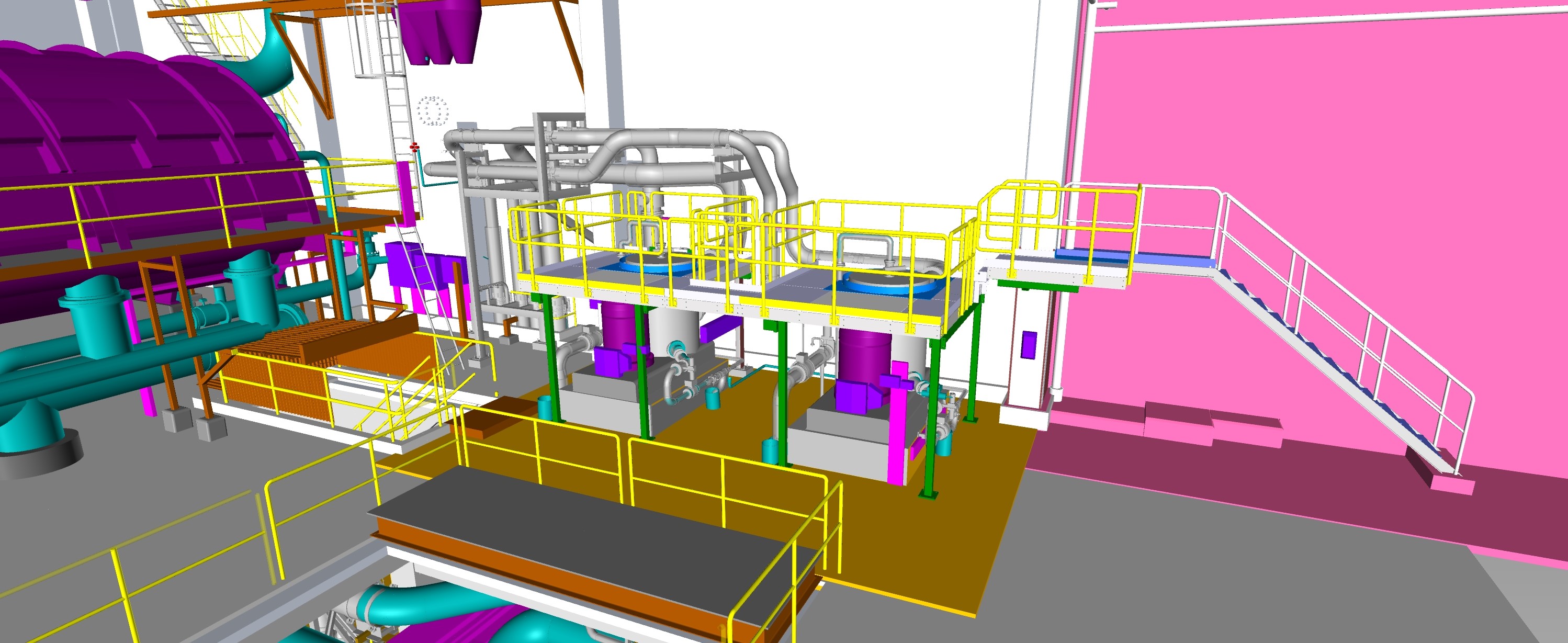 AFT project engineering includes equipment specifications and 3D modeling 