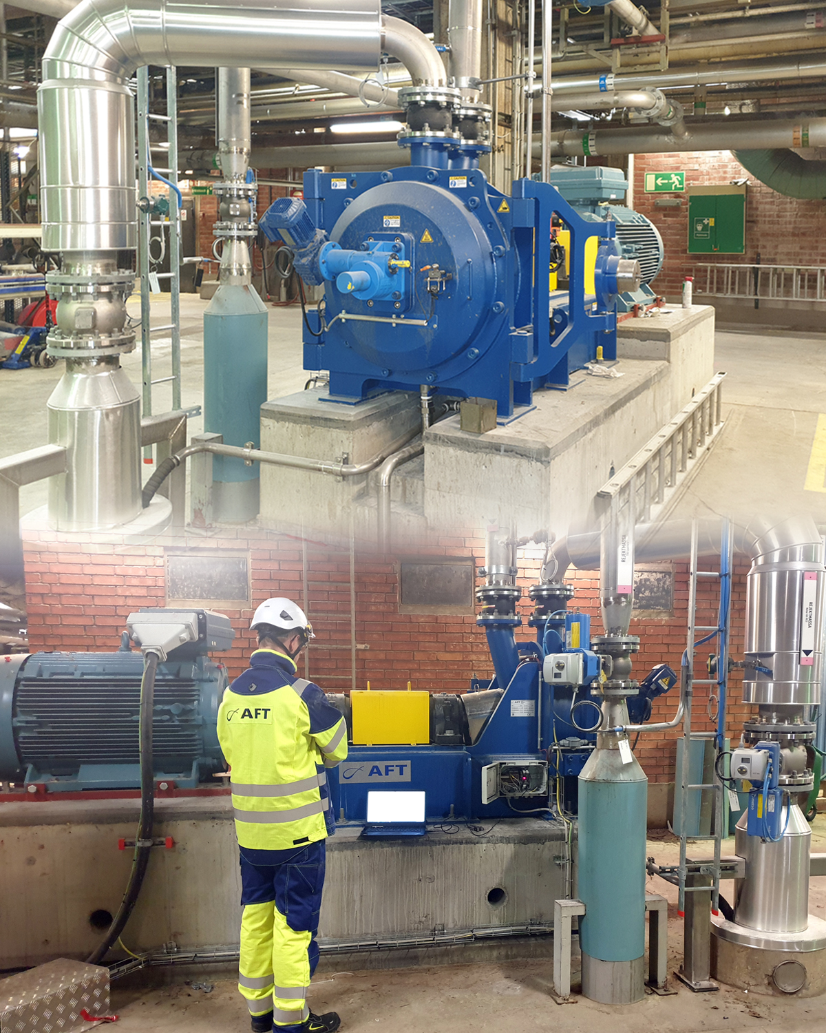 AFT refiner start-up at BillerudKorsnas Skarblacka