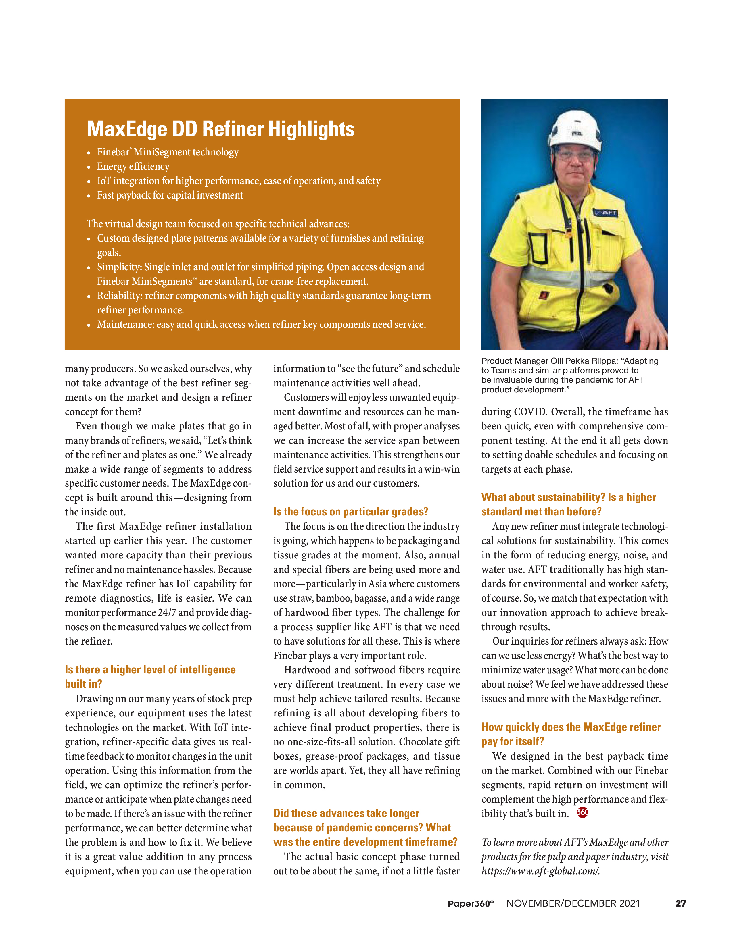 Paper360 MaxEdge article pg 27